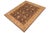 Rustic Classic Ziegler Brown Tan Hand-Knotted Wool Rug - 8'2'' X 9'11'' For Sale - Image 3 of 8