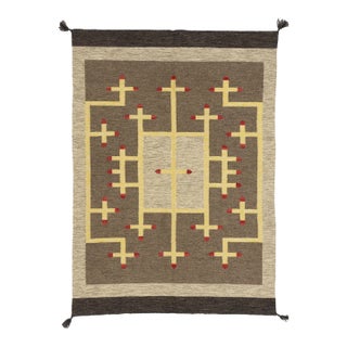 Southwest Modern Ganado Navajo-Style Rug - 05'00 X 07'00 For Sale