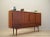 Orange Danish Teak Highboard, 1960s For Sale - Image 8 of 18
