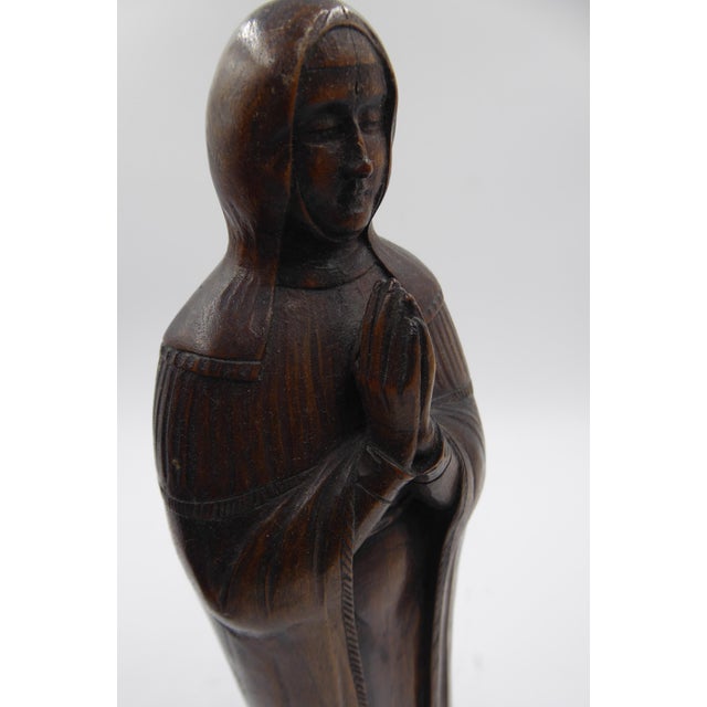 Antique Altar with Madonna, 1890s For Sale - Image 3 of 10