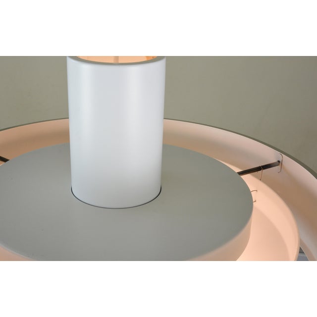 Metal Blågård Pendant Light by Karen & Ebbe Clemmensen and Jørgen Bo for Fog & Mørup, Denmark, 1960s For Sale - Image 7 of 10