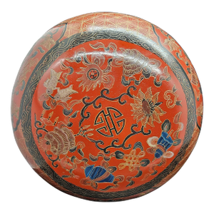 Antique Chinese Red Lacquer Box
