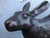 2000 - 2009 Large Cast Bronze Running Hare Garden Sculpture For Sale - Image 5 of 12