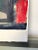 Plastic Vintage Monumental Abstract Organic Modern Original Acrylic Painting on Paper by Jack Willis, Multi Color For Sale - Image 7 of 12