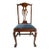 Early 20th Century Antique Chippendale Style Mahogany Side Chair. For Sale