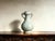 Art Deco Chinese Ceramic Vase Guan Ware Crackle Glaze Celadon Double Ears Vase For Sale - Image 3 of 6