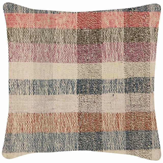 Art Deco 1960s Turkish Hemp Pillow For Sale - Image 3 of 3
