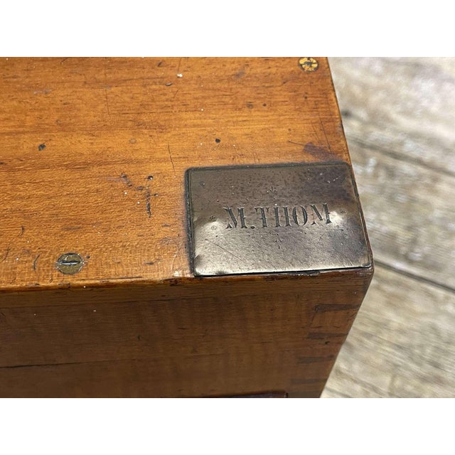 Wood Early 20th Century English Mahogany Dentists Cabinet For Sale - Image 7 of 15