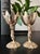 Vintage Renaissance Style Cherub/ Putti Gold Plated Metal Candle Holders, Eggs Cups - A Pair For Sale In Denver - Image 6 of 12