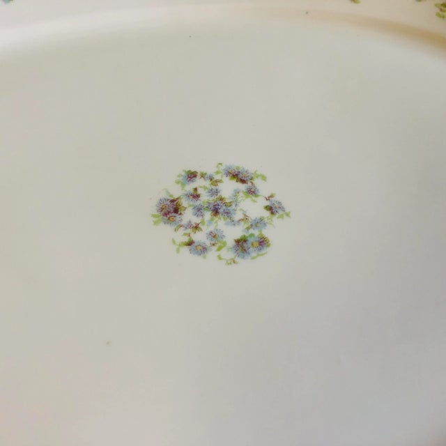 Vintage Haviland Limoges France Floral Serving Platter For Sale In New York - Image 6 of 7