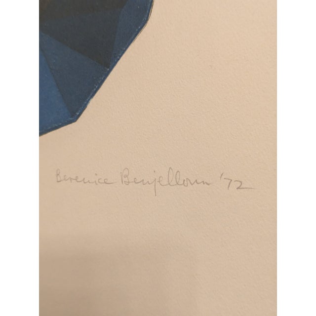 1970s Berenice Benjelloun, Rotation of Four, 1972, Print, Framed For Sale - Image 5 of 7