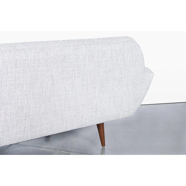 Mid-Century Modern Walnut “Gondola” Sofa After Adrian Pearsall, 1960s For Sale - Image 11 of 12