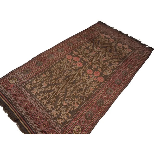 Enhance your home decor with a one-of-a-kind authentic kilim rug. Handwoven by skilled artisans, this stunning range of...