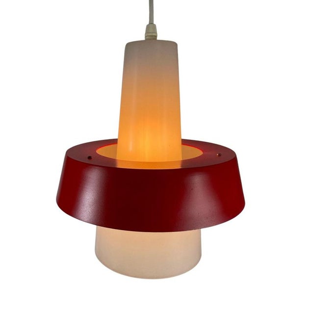 Metal Scandinavian Pendant Light, 1970s For Sale - Image 7 of 8