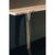 Andrew Console Table in Travertine Stone and Brass by Alex Turco For Sale - Image 4 of 10