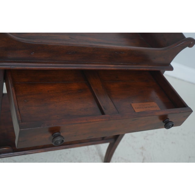 Theodore Alexander Theodore Alexander Castle Bromwich Mahogany Server Table For Sale - Image 4 of 18