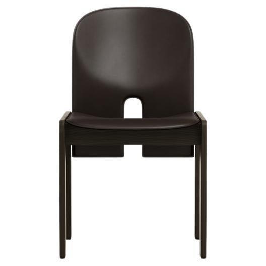 Not Yet Made - Made To Order Scarpa 121 Chair in Wood and Leather by Afra & Tobia Scarpa For Sale - Image 5 of 15