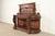 Victorian R. J. Horner Renaissance Revival Ornate Carved Oak Sideboard or Bar Cabinet, Circa 1880s For Sale - Image 3 of 16