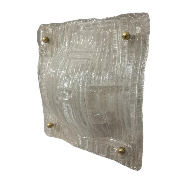 Wall Light in Murano Glass from Mazzega For Sale - Image 7 of 7