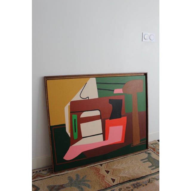 Bodasca, Colorful Harmony, Acrylic on Canvas, 2025 For Sale - Image 4 of 11