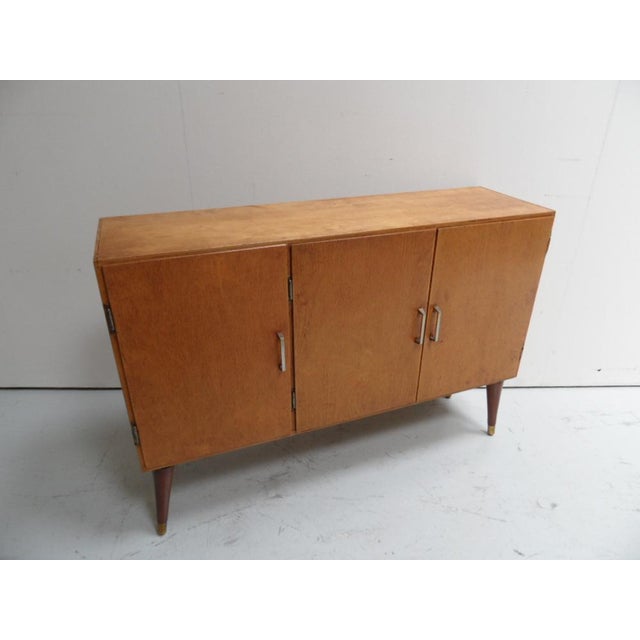 Vintage Sideboard with Three Doors, 1950s For Sale - Image 9 of 11