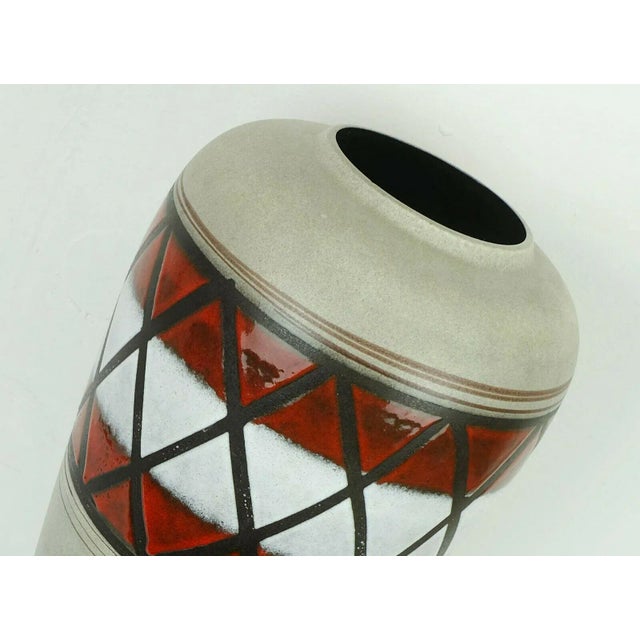 517-50 Floor Vase by Heinz Siery for Scheurich, 1950s For Sale - Image 6 of 8