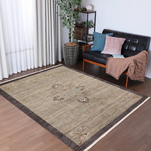 Transform your home's interior with a stunning hand-knotted Gabbeh rug. These rugs are meticulously crafted with bold...