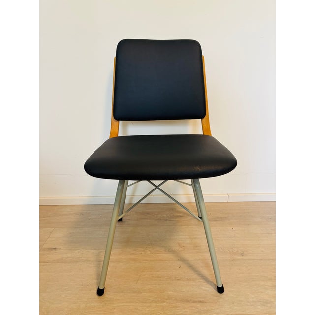 Mid-Century Dining Chair by Miroslav Navrátil for Ton, 1970s, in Restored conditions. Designed 1960 to 1969 I have...