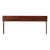 Mid Century Modern King Size Solid Walnut Headboard For Sale