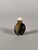 Chinese snuffbox in brown agate veined with black, 19th century, celadon white jade stopper, excellent condition (see...