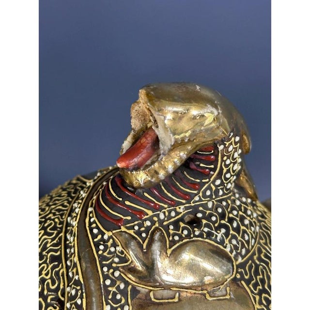 Hand-Painted Satsuma Dragon Tea Service from Kinkozan Tsukuru, 1920s, Set of 15 For Sale - Image 11 of 12