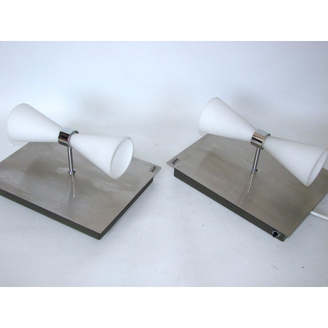 2000 - 2009 Modern Wall Lamps from Herstal, 2000s, Set of 2 For Sale - Image 5 of 7