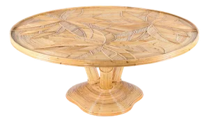 Vintage Rattan Coffee Table