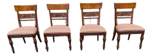 Ethan Allen British Classics Mackenzie Cinnabar Dining Chairs