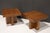 Brown Pair of Cruciform Occasional Tables by Milo Baughman For Sale - Image 8 of 8