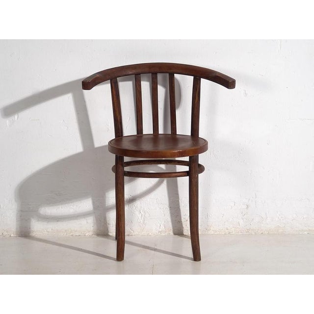 Chairs with Armrests from Thonet, 1920s, Set of 2 For Sale - Image 10 of 11