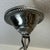 Silver Space Age Chandelier in Chromed Metal with 4 White Opaline Glass Globes, 1970s For Sale - Image 8 of 12