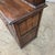 Mid 20th Century English Oak Paneled 5 Door & 3 Drawer Dresser and Rack With Shaped Frieze For Sale - Image 17 of 18