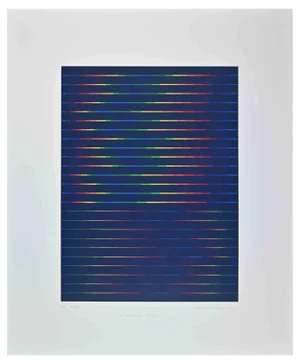 Paolo Minoli, Die Noten, 1992, Screen Print