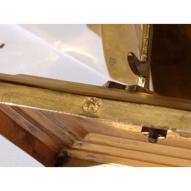 Gold Argentiere Futurist Sculpture Gallo from Guido Galbiati, 1930s For Sale - Image 8 of 9