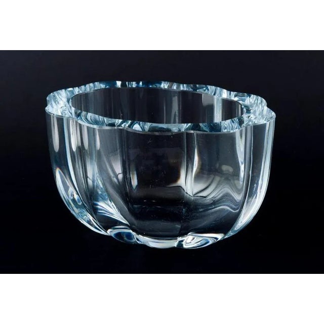 1960s Danish Goldsmiths Craft Art Glass Jar with Lid in Sterling Silver, 1960s For Sale - Image 5 of 9