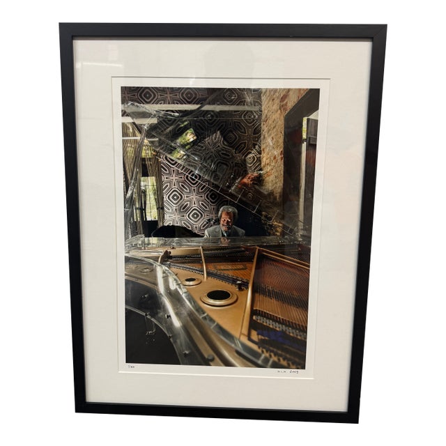 Elsa Hahne “Allen Toussaint at Lenny Kravitz’s Piano” Limited Edition Photograph 1 of 100, Signed For Sale