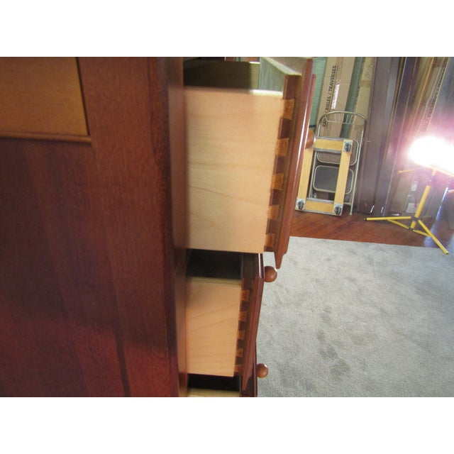 Wood Thomasville Impressions Solid Cherry Lingerie Chest For Sale - Image 7 of 11