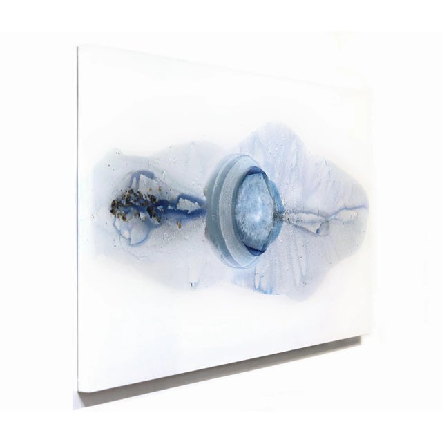 "Centered Light" Contemporary Original Abstract Acrylic Painting by Clara Berta For Sale In Los Angeles - Image 6 of 9