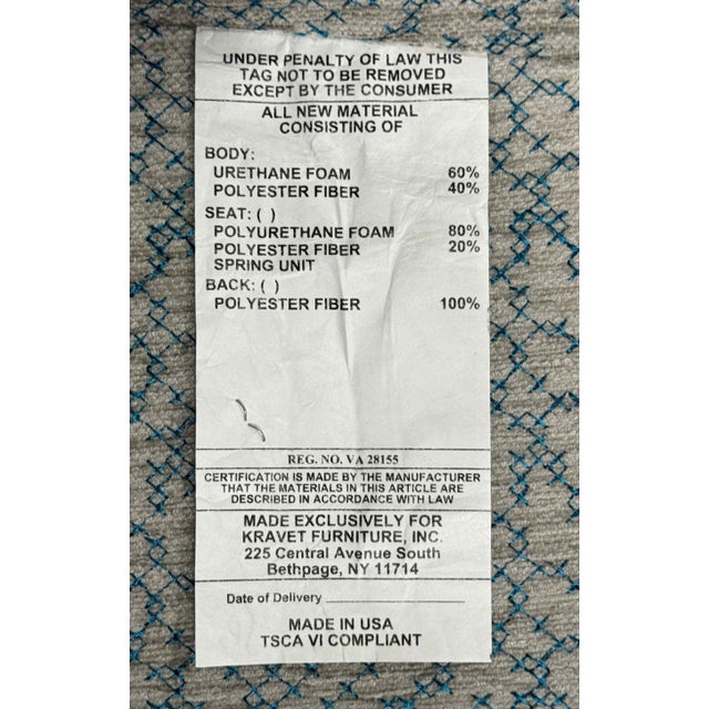 Kravet Provo Swivel Chairs, a Pair For Sale - Image 14 of 15