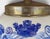 Mid-Century Dutch Hand-Painted Delft Blue Tobacco Jar with Brass Lid, Holland, 1960s For Sale - Image 10 of 17