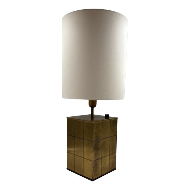 Hollywood Regency Brass Table Lamp Base, 1970s For Sale