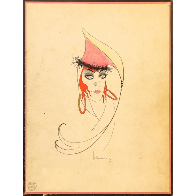 Art Deco 1922 Original German Art Deco Book Cover, (Recto/Verso) For Sale - Image 3 of 4