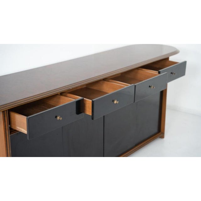 Artona Sideboard attributed to Afra and Tobia Scarpa for Maxalto, Italy, 1970s For Sale - Image 9 of 11