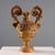 Wood Italian Baroque Vase in Carved Gilded Wood For Sale - Image 7 of 8